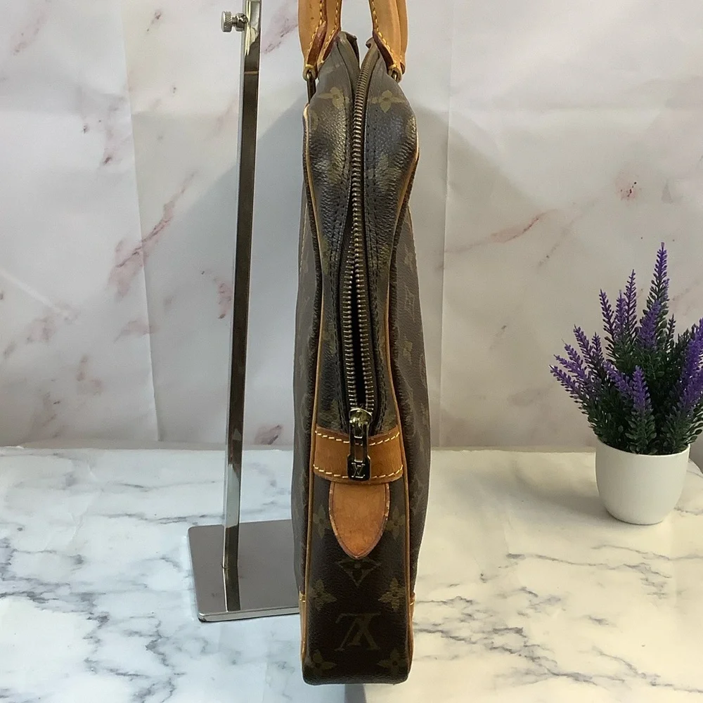 GUC Louis Vuitton Brown Monogram Briefcase